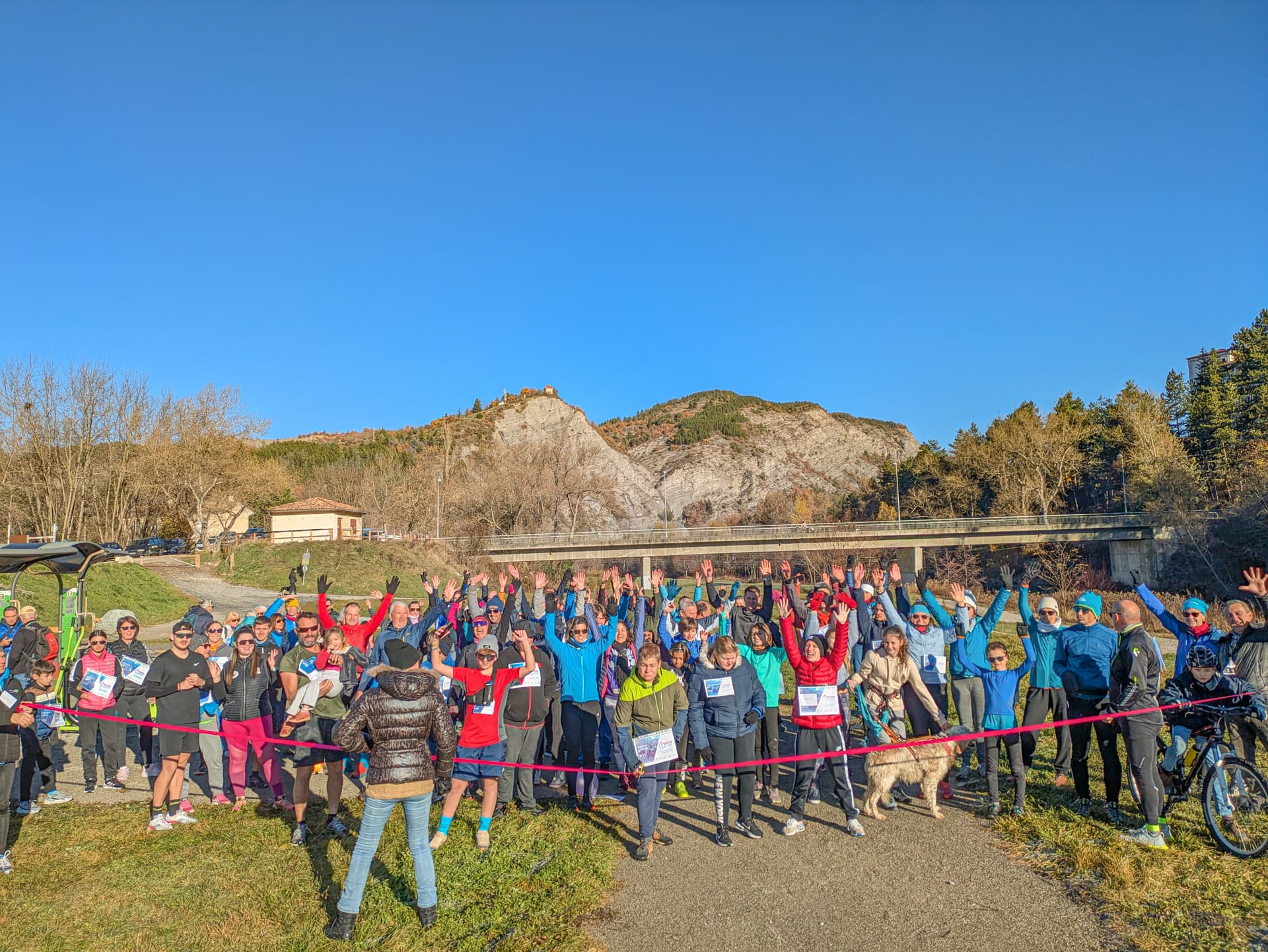 Mïlla et Zéphyrin · Course solidaire SPW à Tallard